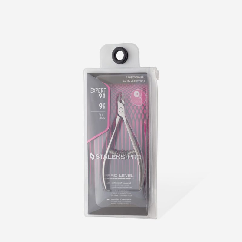 Professional cuticle nippers EXPERT 91 9 mm - STALEKS