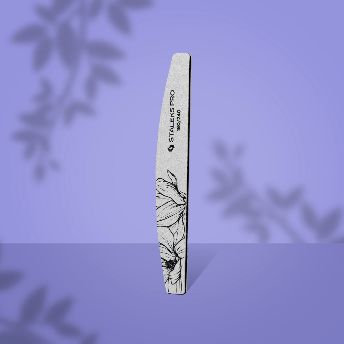 Crescent mineral nail file EXPERT 40 180/240 grit (25 pcs) - STALEKS