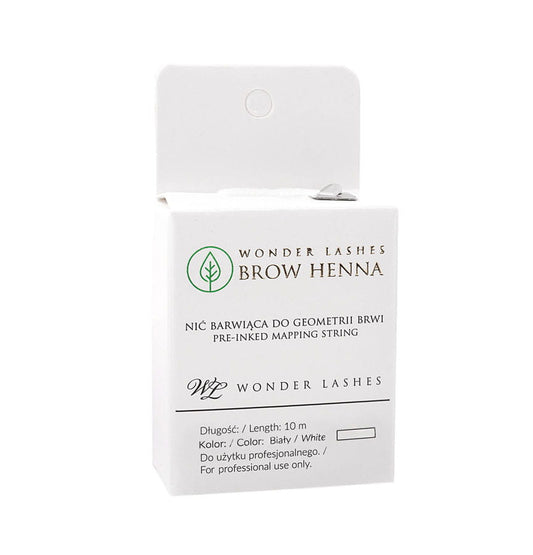 Brow mapping pre-inked string - white
