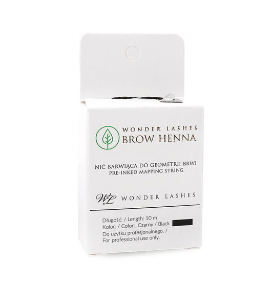 Brow mapping pre-inked string - black
