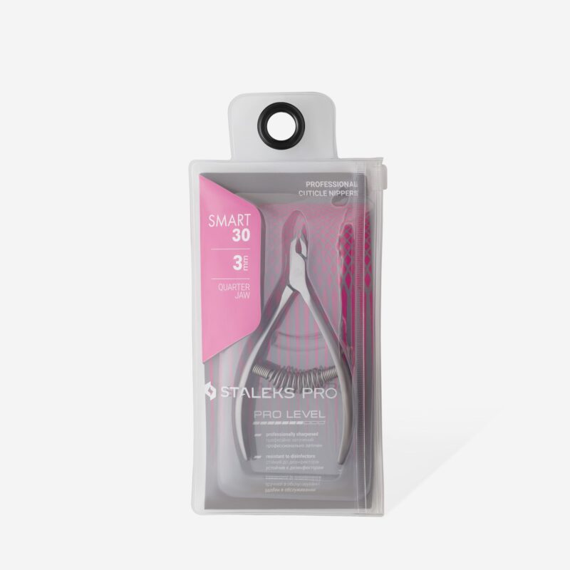 Professional cuticle nippers SMART 30 3 mm - STALEKS