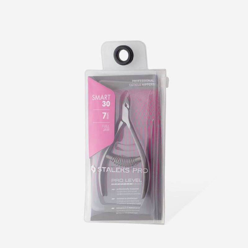Professional cuticle nippers SMART 30 7 mm - STALEKS