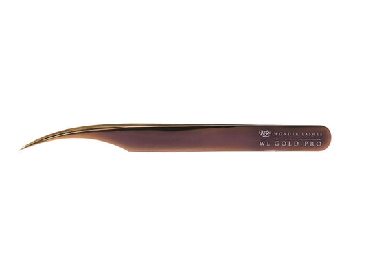 WL Gold Pro curved tweezer