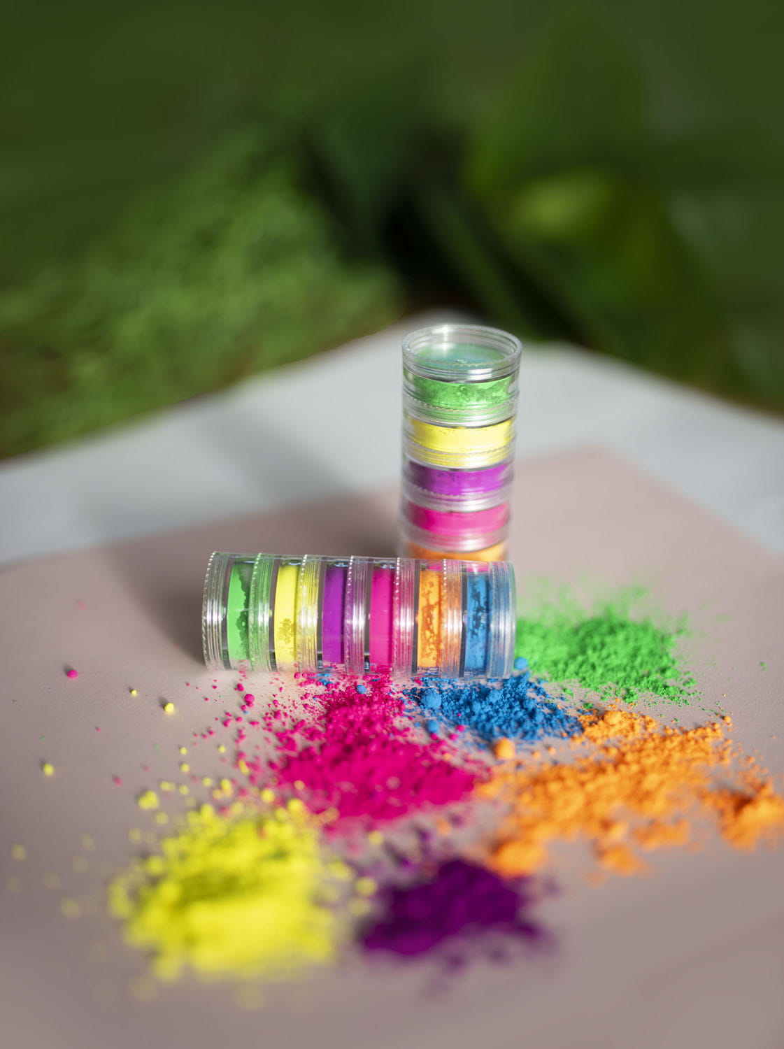 Kosmetický neonový pigment - 6 barev