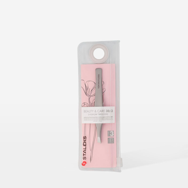 Pinzeta na obočí BEAUTY & CARE 30 TYPE 3 (široké zkosení) - STALEKS