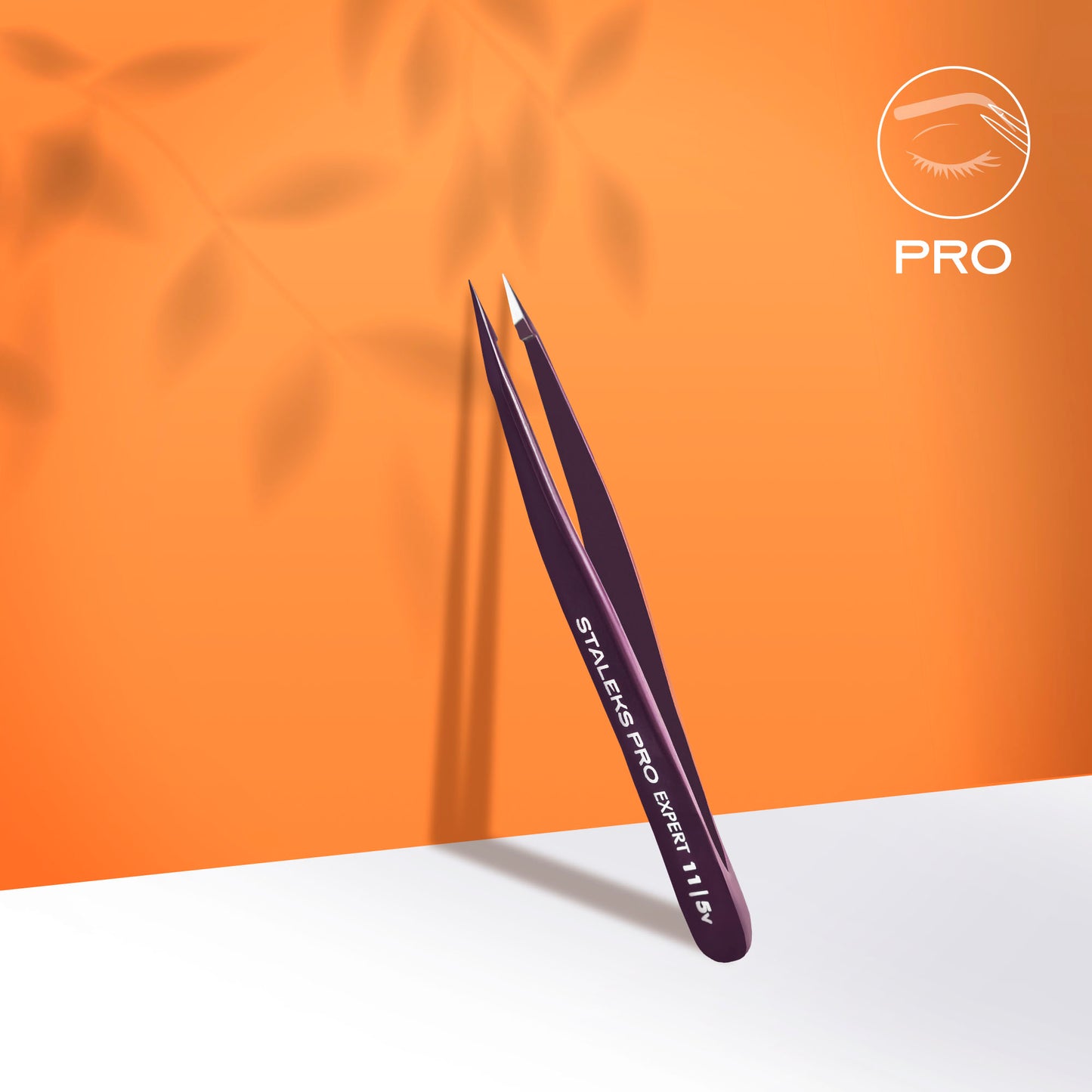 Pinzeta na obočí fialová EXPERT 11 TYP 5v (bod) - STALEKS