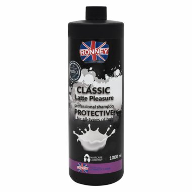 RONNEY Profesionální šampon Classic Latte Pleasure ochranný 1000 ml