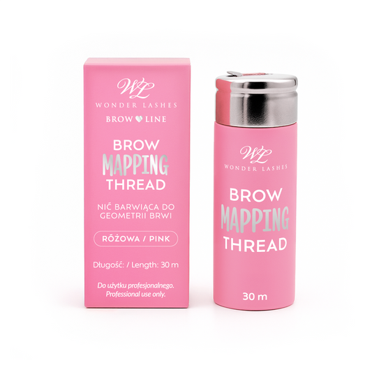 Brow Mapping Thread - pink