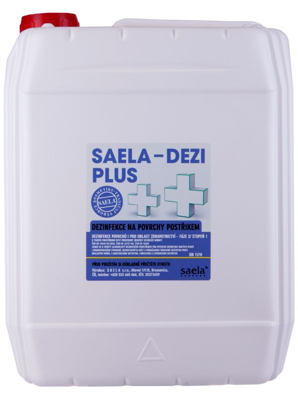 SAELA - DEZI PLUS - povrchová dezinfekce - 5l kanystr