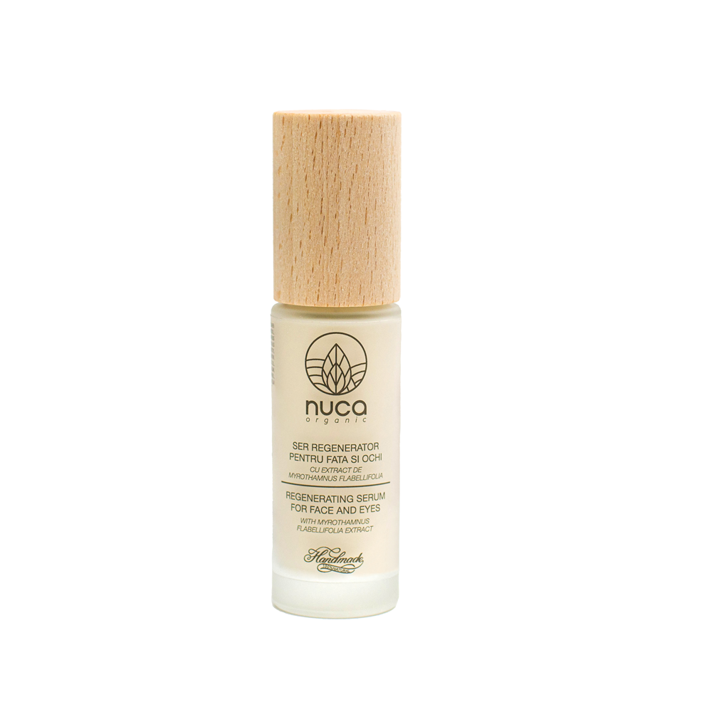 Omlazující sérum na oči a obličej s mirothamnem a kyselinou hyaluronovou – 30 ml