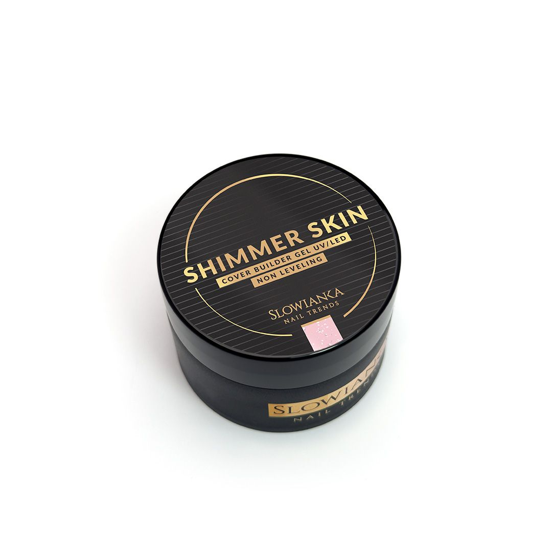 SLOWIANKA Construction gel Shimmer Skin Cover - non-leveling 15g