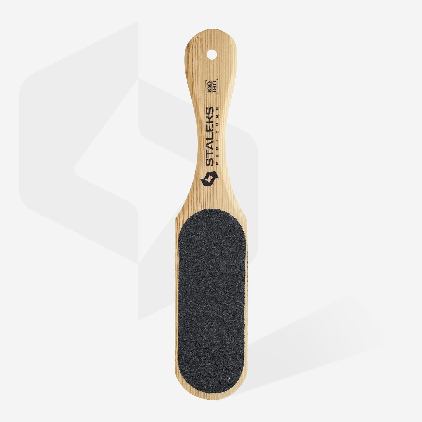 Wooden foot file BEAUTY & CARE 10 TYPE 1 100/180 grit - STALEKS
