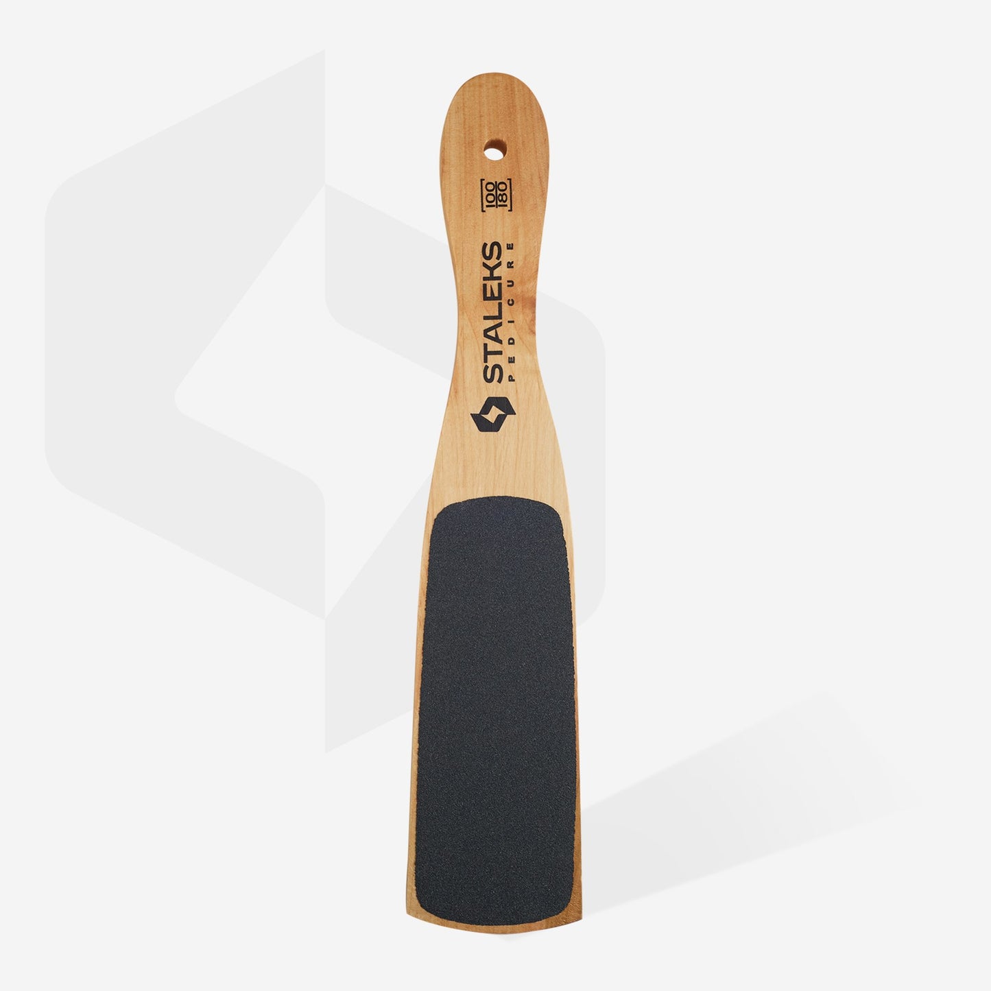 Wooden foot file BEAUTY & CARE 10 TYPE 2 100/180 grit - STALEKS