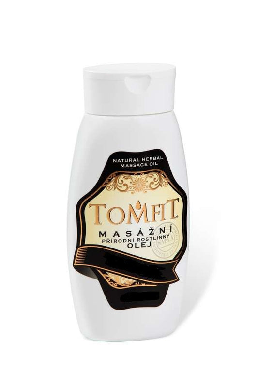 TOMFIT masážní přírodní rostlinný olej - MANDLE 250 ml