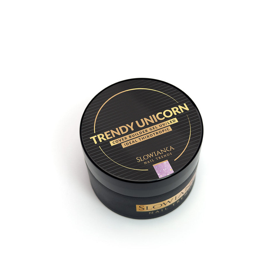 SLOWIANKA Stavební gel TRENDY UNICORN COVER - nevyrovnávací 15g