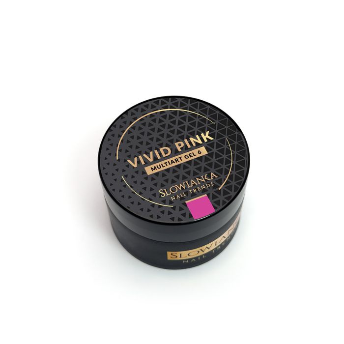 SLOWIANKA Multiart 6 Vivid Pink 5g Gel