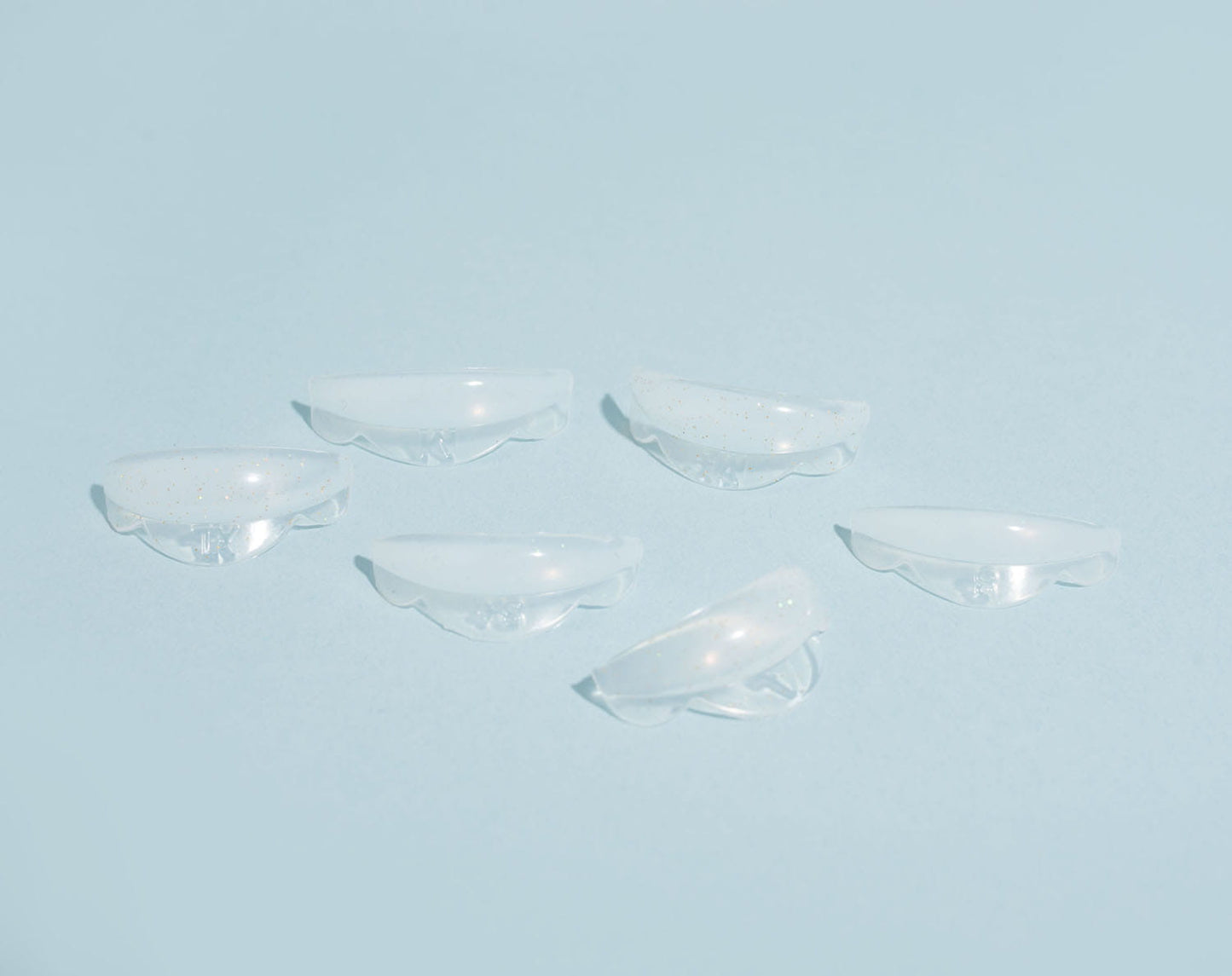 Silicone glitter pads Clouds