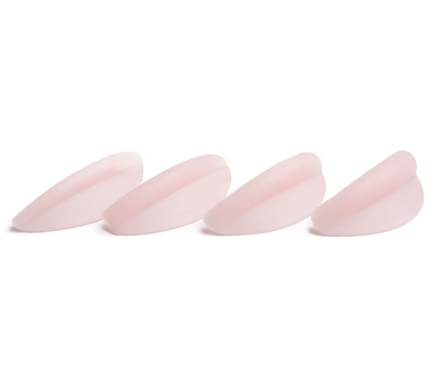 Silicon Pad Colorful Line Pink Curved