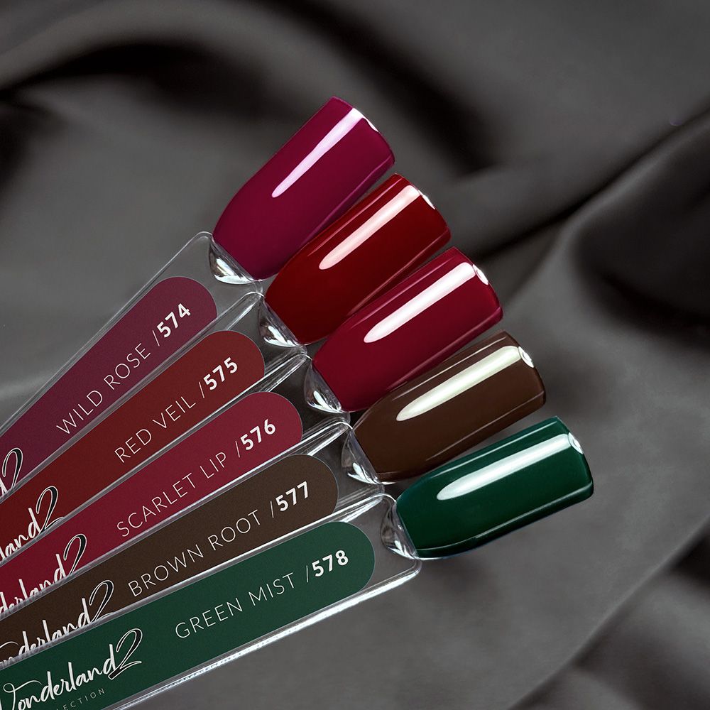 SLOWIANKA 575 Red Veil gel polish 10g