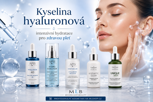 Kyselina hyaluronová – hydratace pleti a profesionální kosmetika
