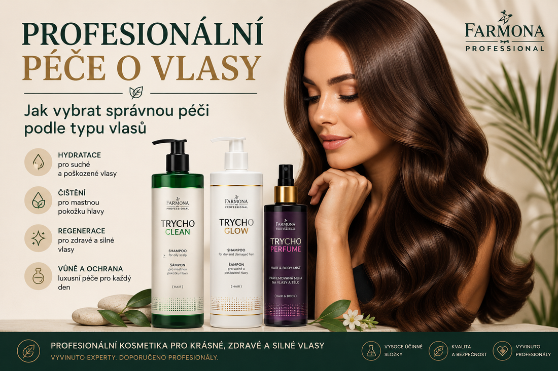 Jak vybrat správnou péči podle typu vlasů