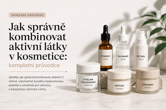 Wie man Wirkstoffe in Kosmetika richtig kombiniert – Vitamin C, Niacinamid, Retinol, Hyaluronsäure, Peptide und Ceramide