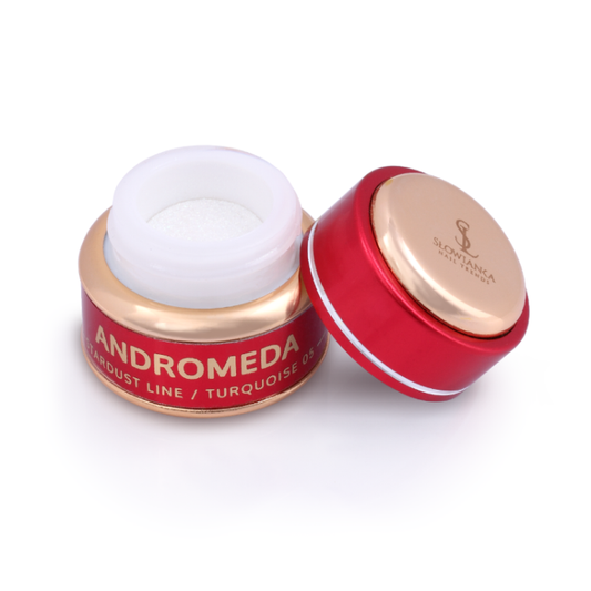 SLOWIANKA Zrcadlový efekt 05 Andromeda Turquoise 2g prášek