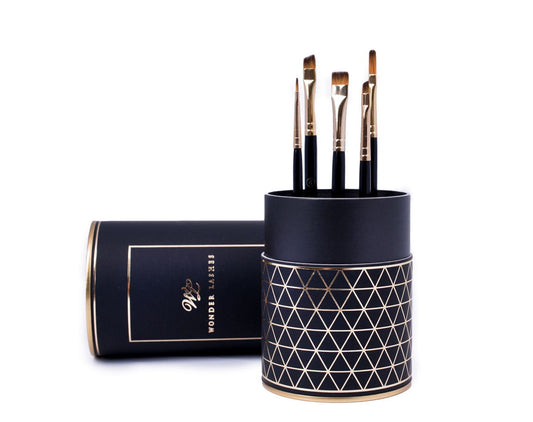 5 Piece Brush Set With Tube