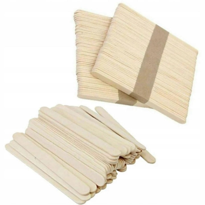 100 x Wachsspatel aus Holz ProjectLashes 11,5cm*9mm