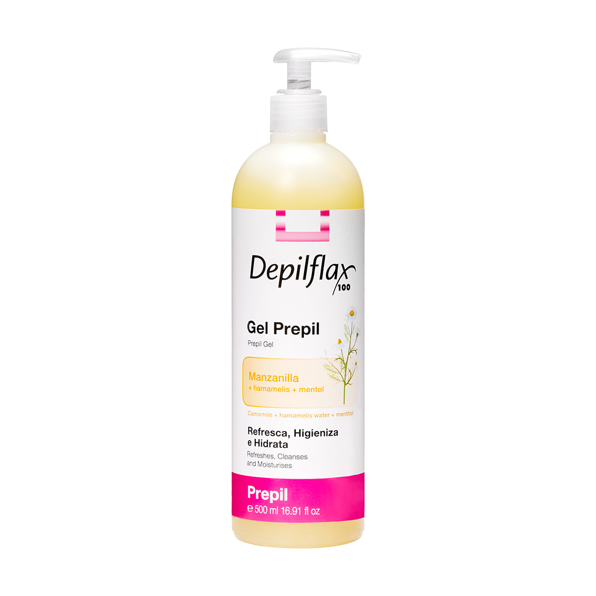Depilflax 100 gel before depilation 500 ml