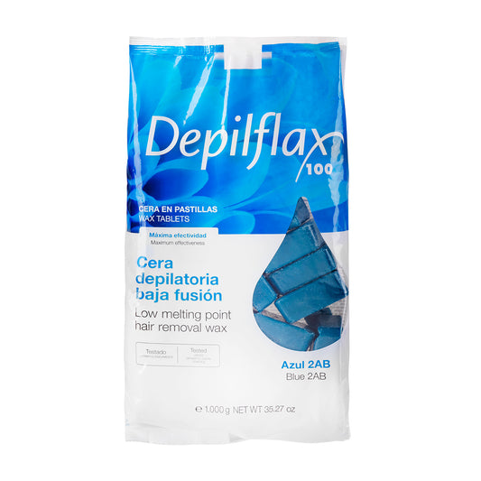 DEPILFLAX TVRDÝ VOSK PRORUHOVANÝ NA DEPILACI 1KG AZULEN