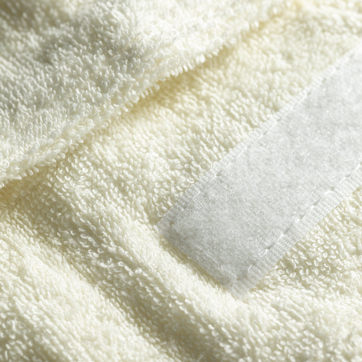 Cream terry headband