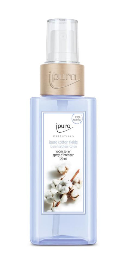 Room spray ESSENTIALS cotton fields (120 ml)