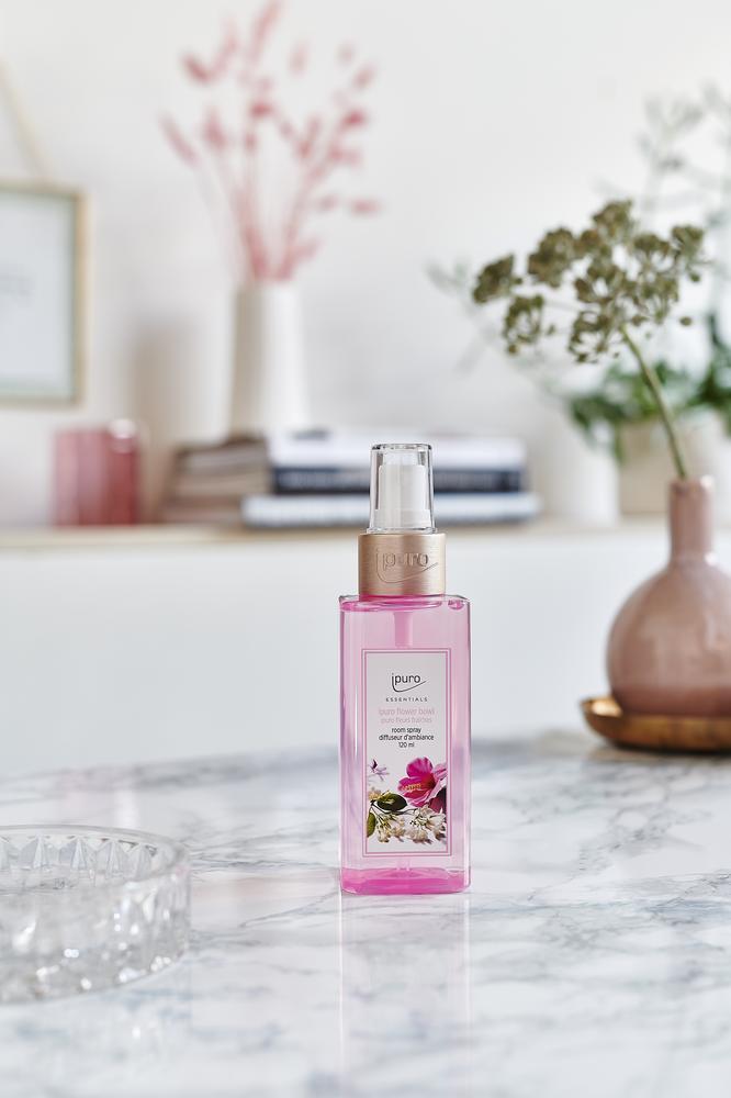 Room spray ESSENTIALS flower bowl (120 ml)