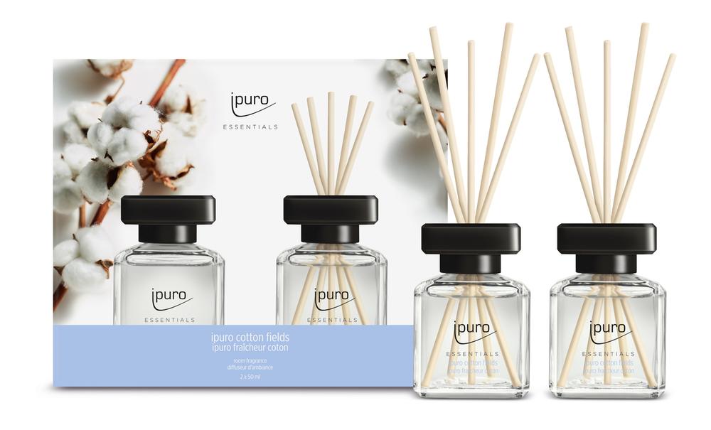 Sada difuzérů ESSENTIALS Cotton Fields (2x50 ml)