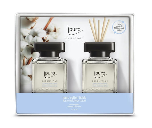 Diffuser set ESSENTIALS cotton fields (2x50 ml )
