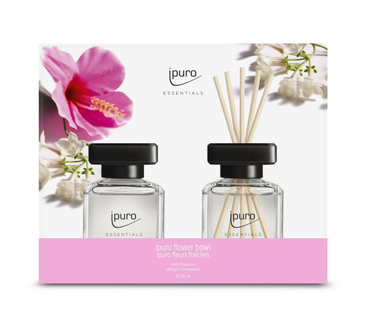 Diffuser set ESSENTIALS flower bowl (2x50 ml)