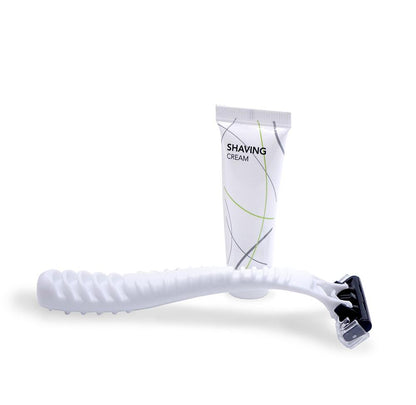 Sada na holení v papírové krabičce, čtyři prvky