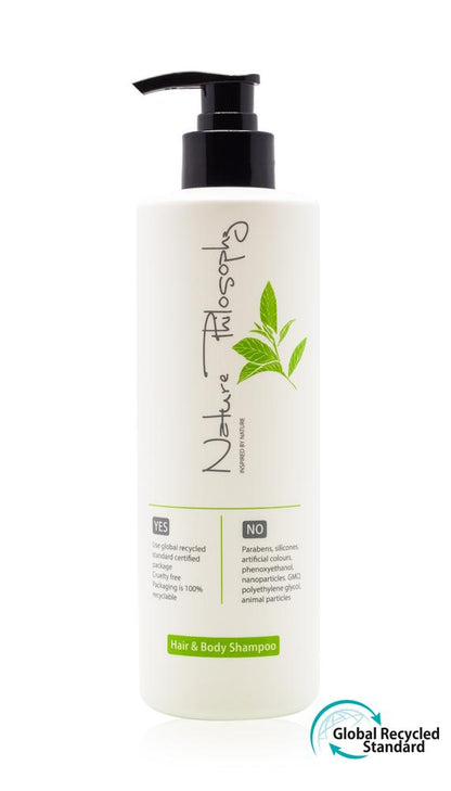 Šampon na vlasy a tělo, PS 450 ml, Nature Philosophy