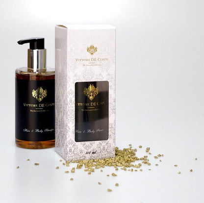 Hair and body shampoo, gift box, Vittore De Conti