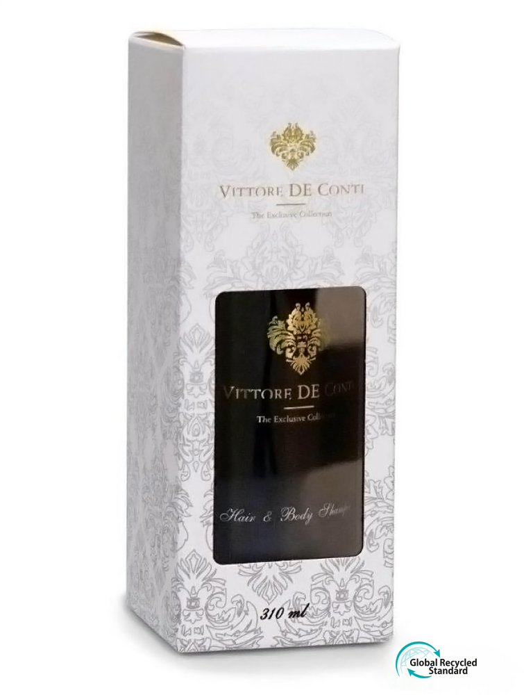 Hair and body shampoo, gift box, Vittore De Conti