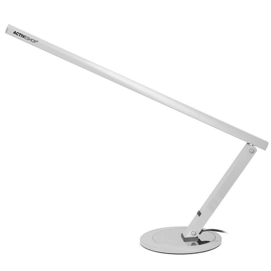 Tenká hliníková stolní lampa LED