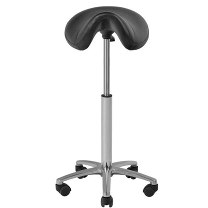 Kosmetický a kadeřnický taburet 001B, černý, vys