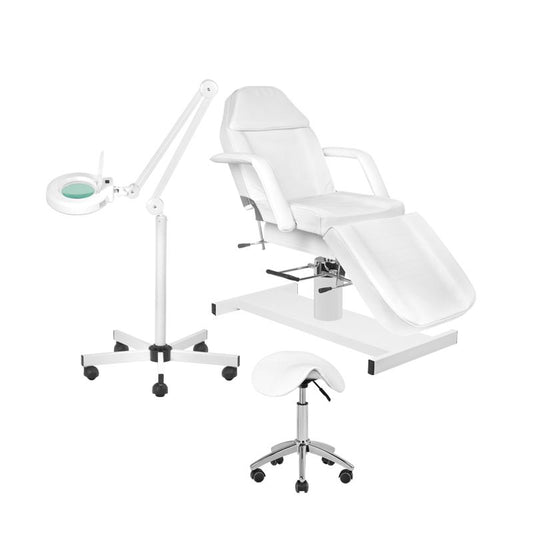 Set křesla 210 + LED lupa S5 + taburet 302