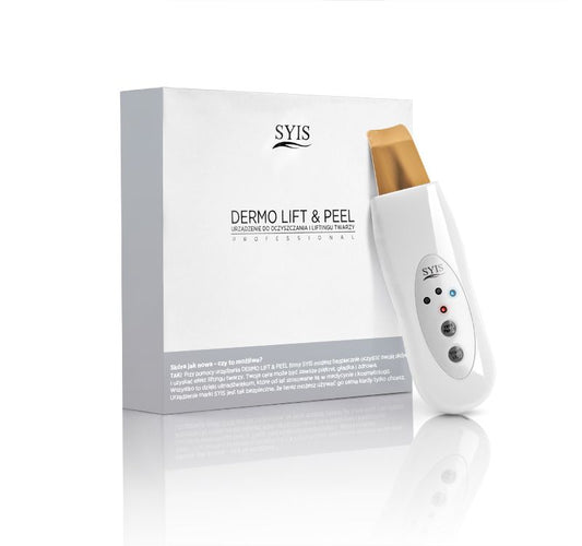 Syis zařízení Dermo Lift&amp;Peel skin scrubber zlatá špachtle