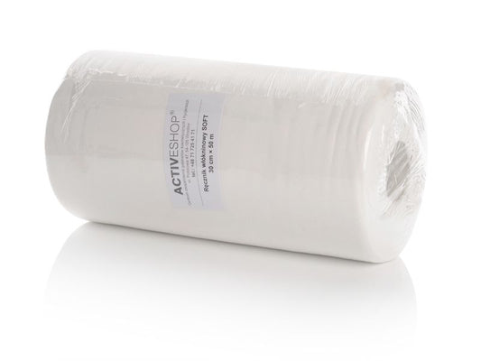 Role jednorázových netkaných ručníků 30 cm x 50 m