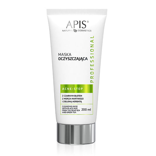Apis acne-stop čistící maska ​​s černým bahnem 200 ml