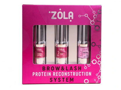 ZOLA – Brow & Lash Protein Rekonstruktionssystem Laminierungs-Set