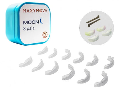 Maxymova Moon CURL + LIFT transparent lash lifting curlers 8 pairs + 1 pair of compensators
