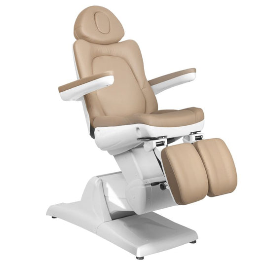 Elektrické kosmetické křeslo Azzurro 870S pedi 3 motory cappuccino